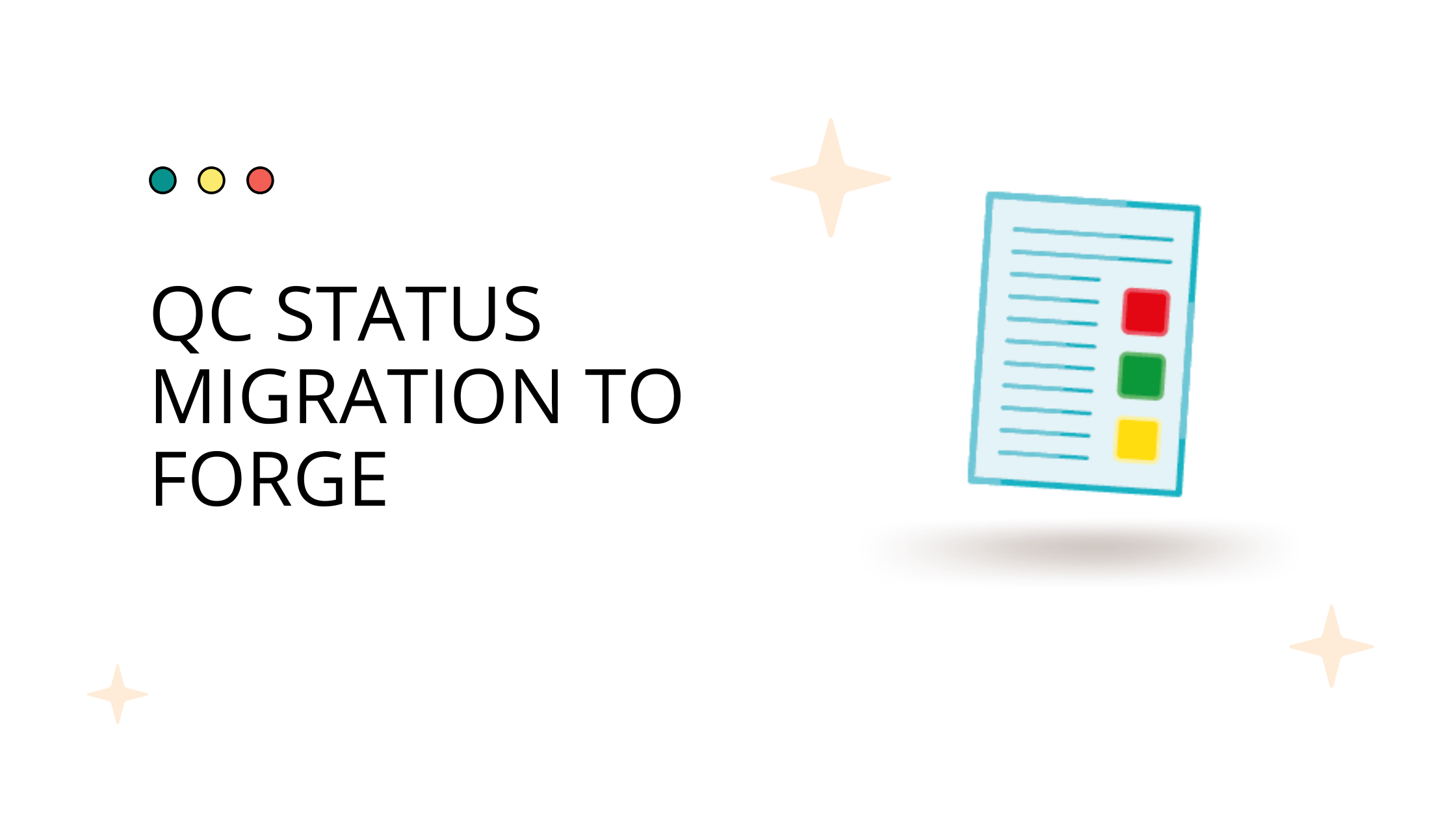 QC Status App Migration to Forge and Legacy Server Deactivation